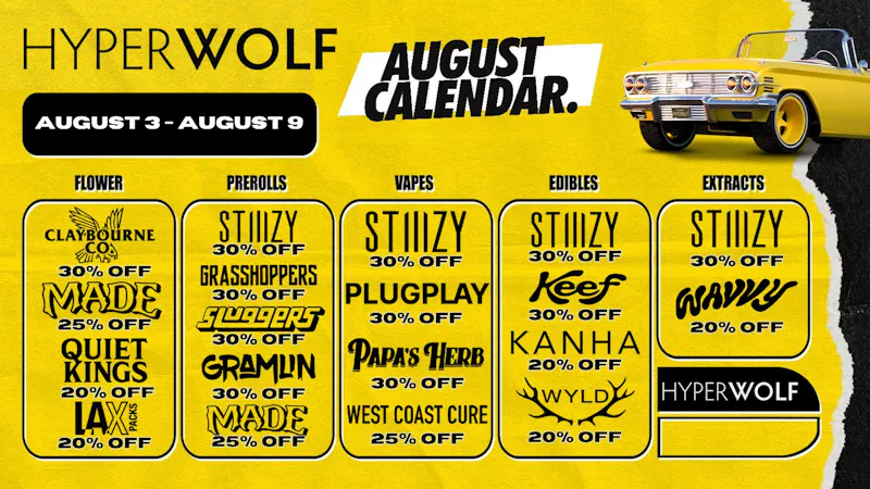 Hyperwolf - Temecula Up to 30% off: Claybourne, Papa's Herb + MORE! ☀️