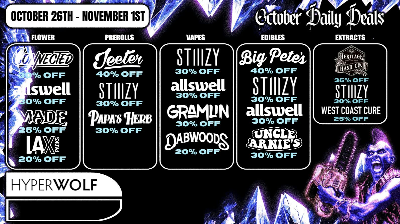 Hyperwolf - Upland Up to 40% OFF: Allswell, Connected, Dabwoods +MORE