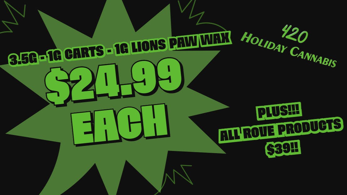 420 Holiday - Long Beach Because 24.99 is better than 26.99!