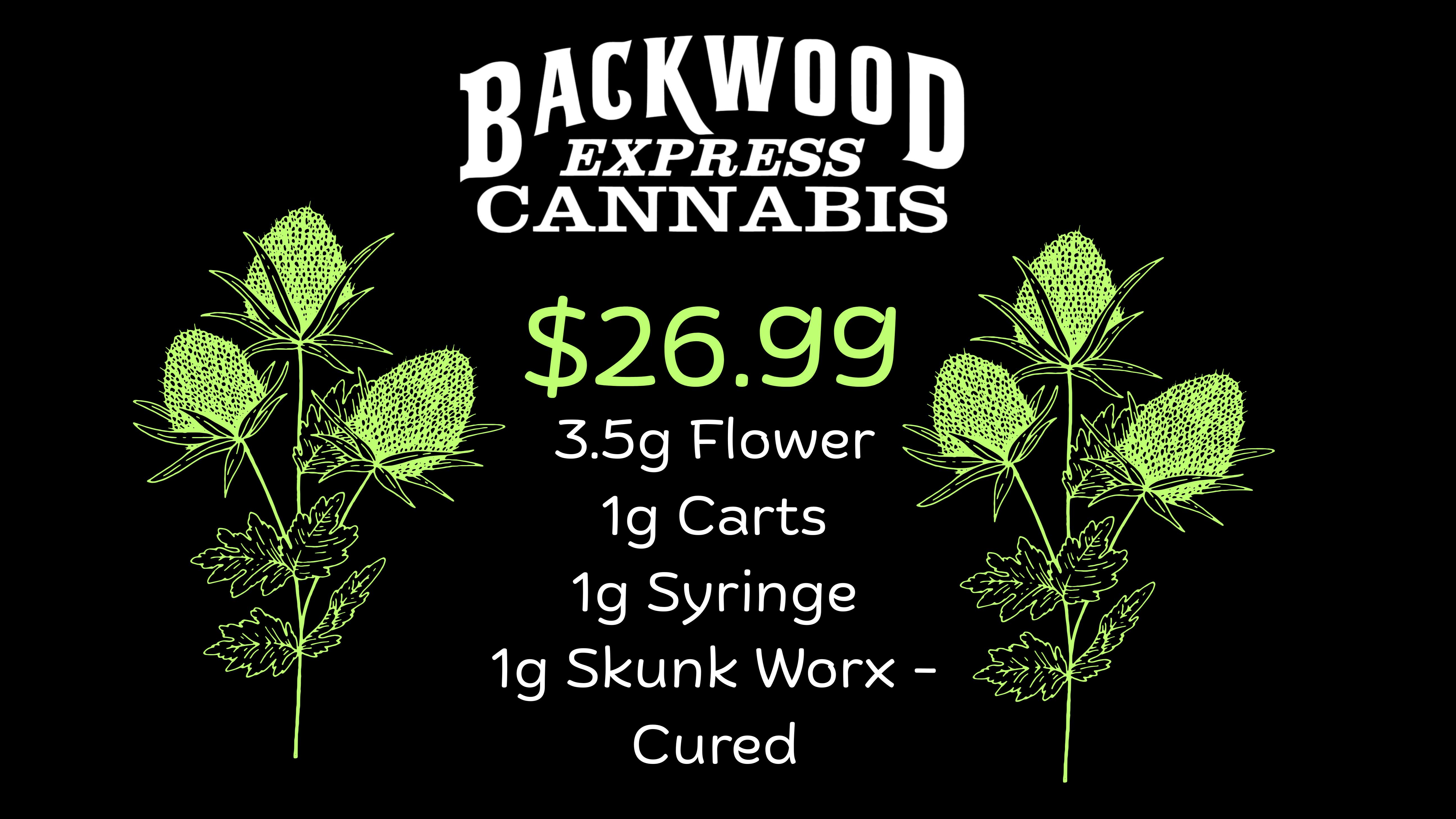 Backwood Express - Waveland 🔥 Big Deal Alert at Backwood Express Cannabis! 🔥