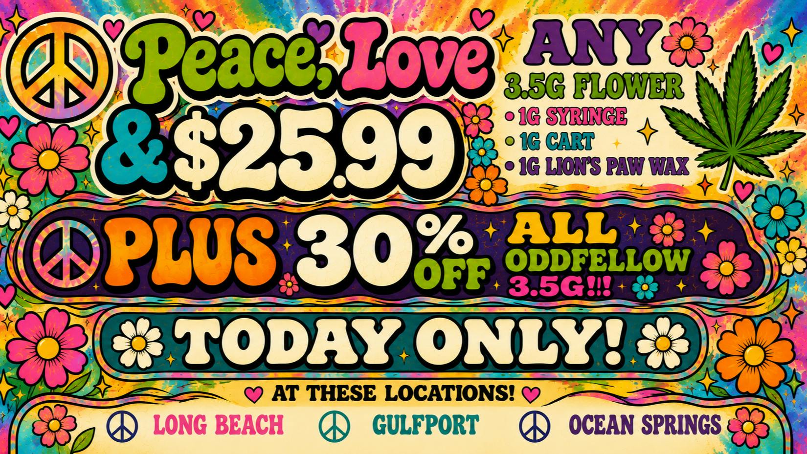 420 Holiday - Gulfport Flower Power Friday