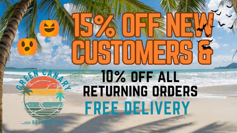 Green Canary 15% OFF NEW CUSTOMERS!