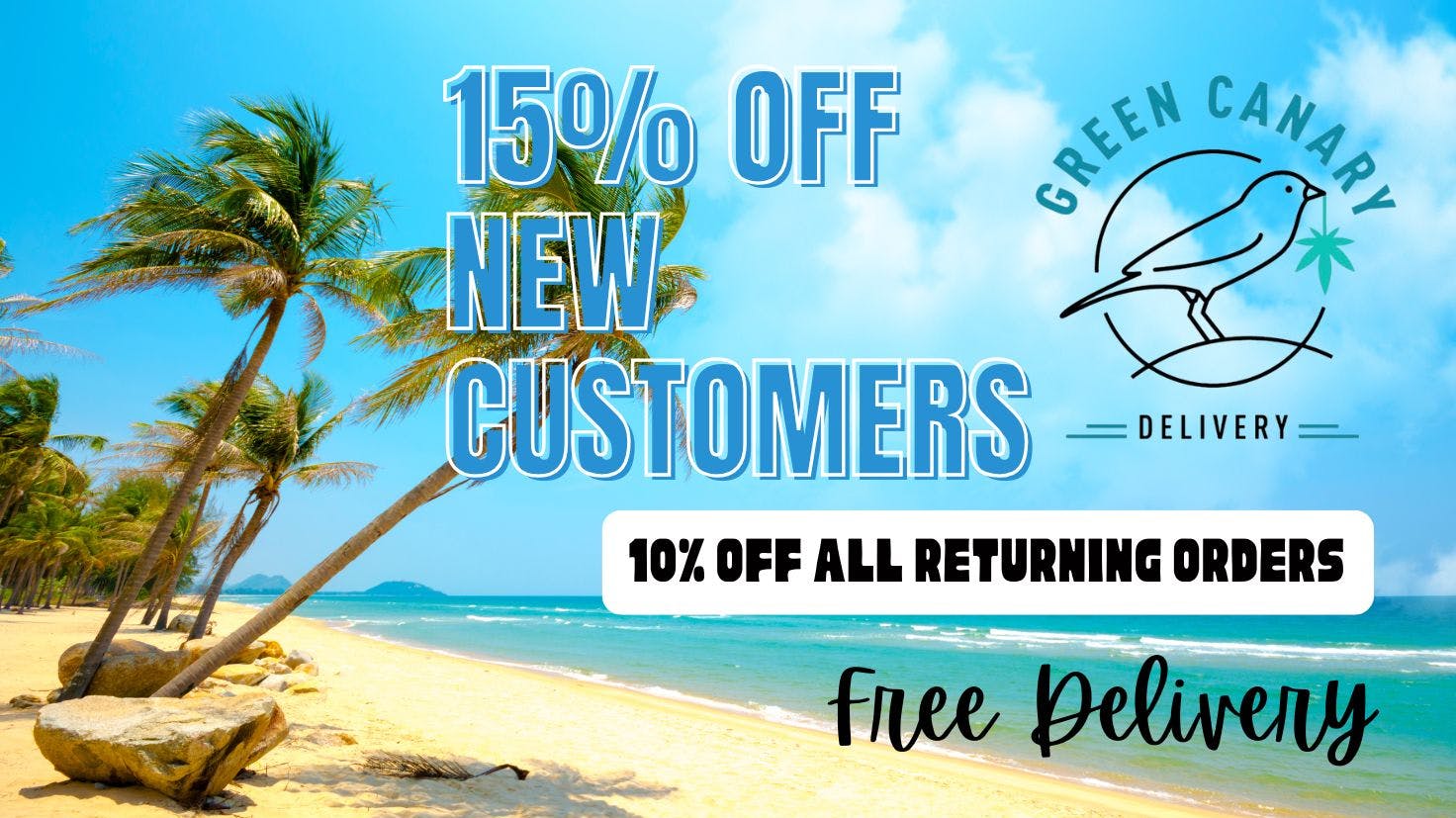 Green Canary 15% OFF NEW CUSTOMERS!