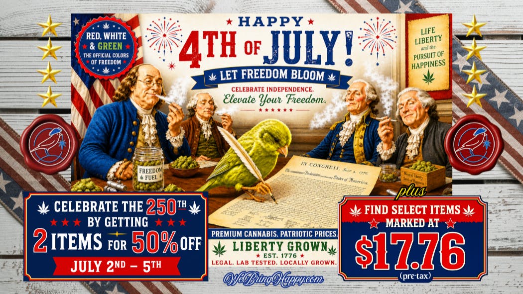Green Canary Freedom Wknd Deals!! 2 for 50% off and $17.76!!