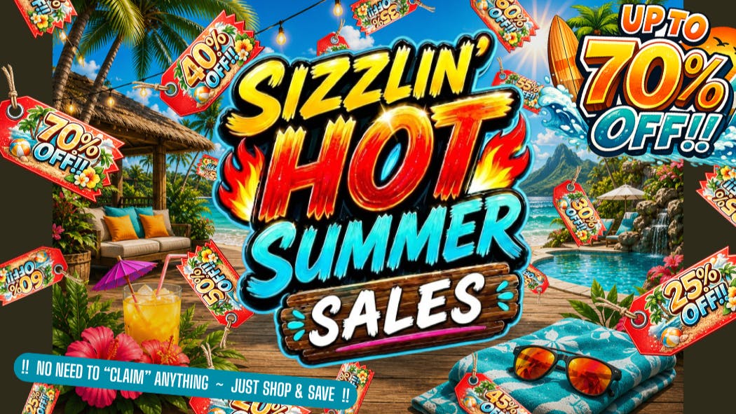 Green Canary 🔥 Up to 70% OFF!! 🔥 Sizzlin' Hot Summer Sales!!