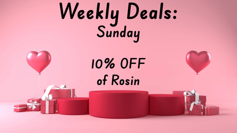 Heaters - Edmond 10% OFF Rosin | Sunday