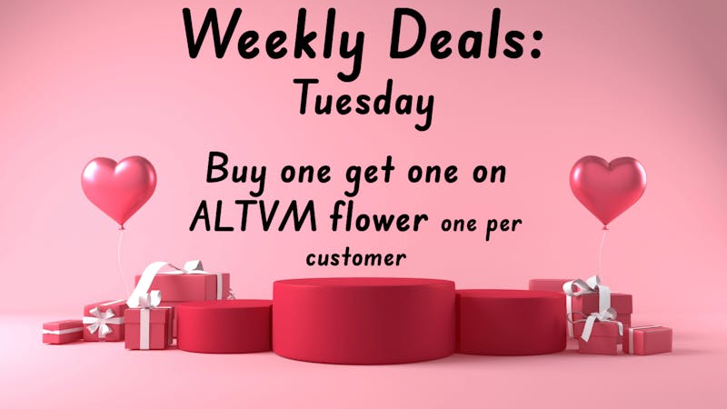 Heaters - Edmond B.O.G.O. 1/8th on ALTVM flower | Tuesday