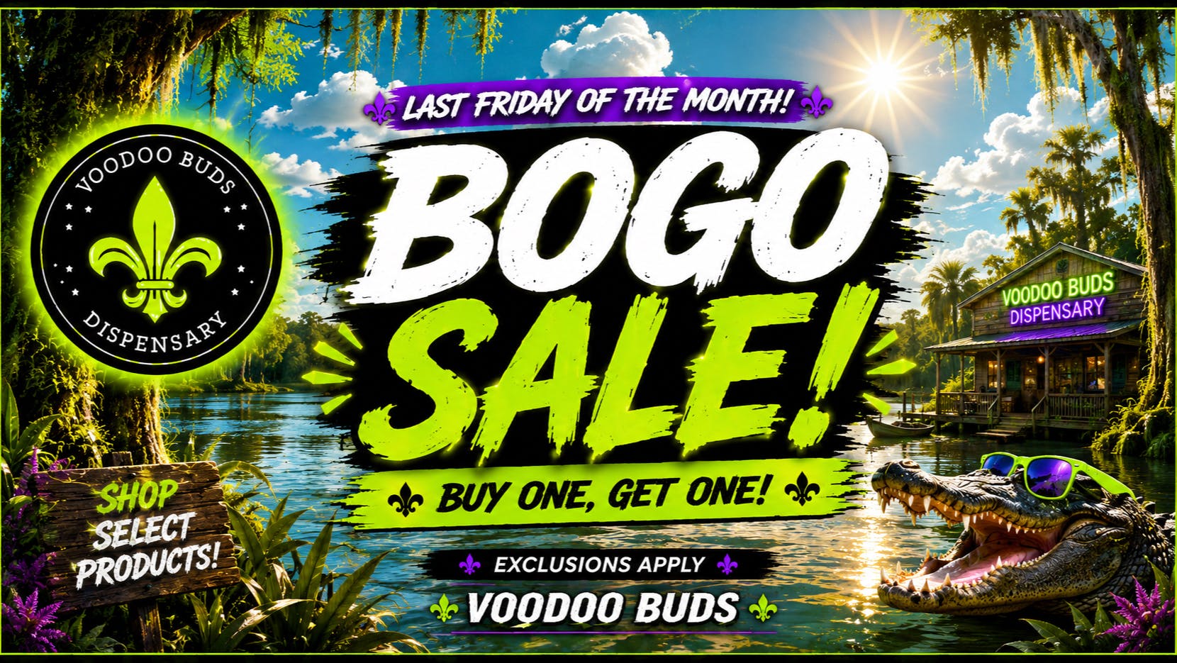 VooDoo Buds Final Friday BoGo