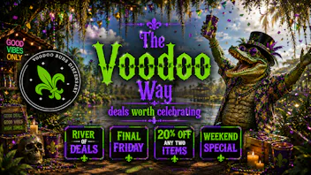 VooDoo Buds Canton 20% Off Any Two Items!