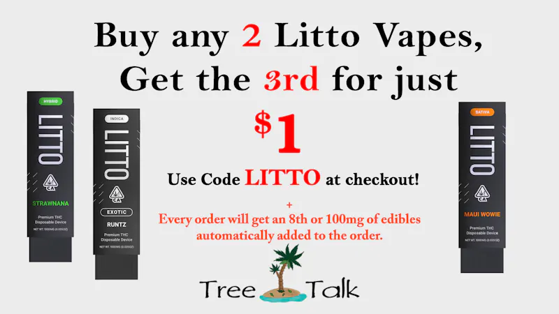 AKNS - Elk Grove $1 BOGO BUY 2 LITTO VAPES GET 3RD FOR $1