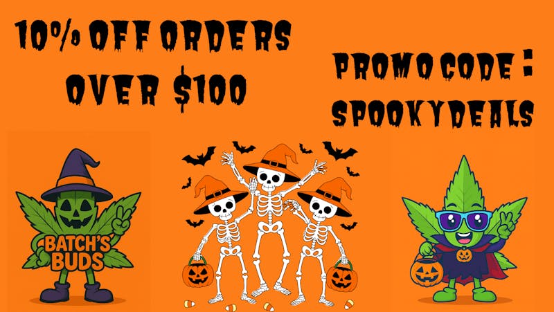 Batch's Buds 10% off Orders over $100 Promo Code