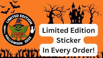 Batch's Buds Limited Edition Sticker in every order!