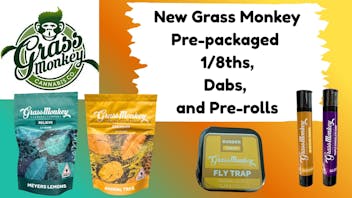 Batch's Buds New Grass Monkey Pre-packaged Line up!