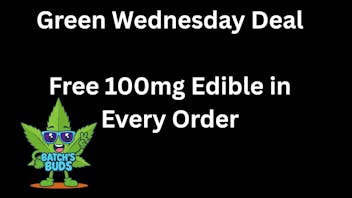 Batch's Buds Free 100mg Edible in every order - Batch's Buds