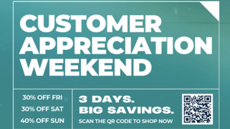 ReLeaf 30-40% off weekend sale