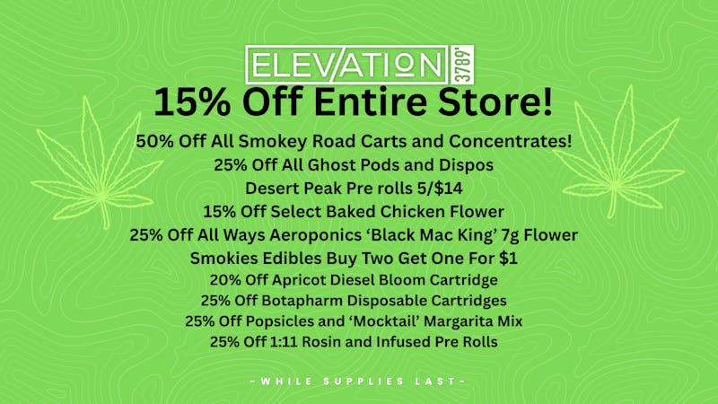 Elevation 3789 Wicked Wednesday....And Then Some!