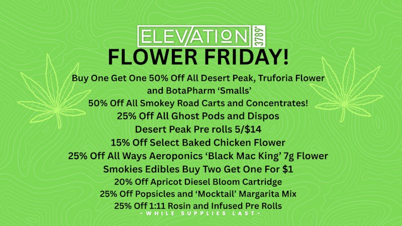 Elevation 3789 Flower Friday!!
