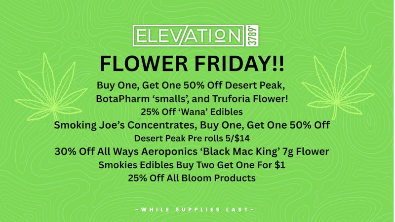 Elevation 3789 Flower Friday!!