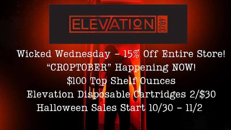 Elevation 3789 Wicked Wednesday/Croptober Sale!