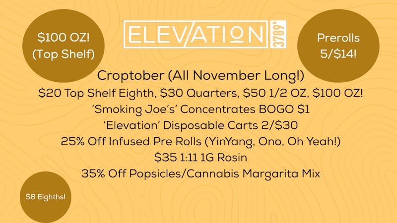 Elevation 3789 Fall Into Fall With Exclusive Discounts!