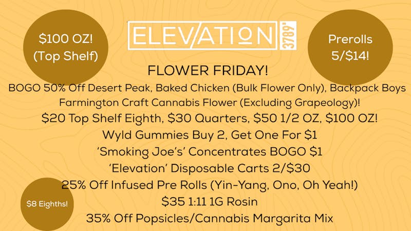 Elevation 3789 Flower Friday!!