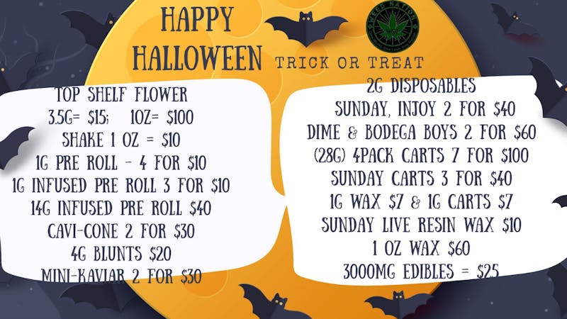 Weed Nation - SW 59th Spooky Season Treats
