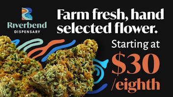 Riverbend Dispensary Premium Eighths Starting at Just $30 - Hudson, NY