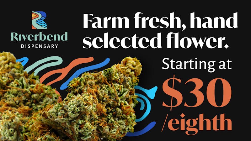 Riverbend Dispensary Premium Eighths Starting at Just $30 - Hudson, NY