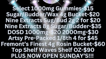 Ripple Cannabis Co Tina Turner PLUS NOW OPEN SUNDAY'S!