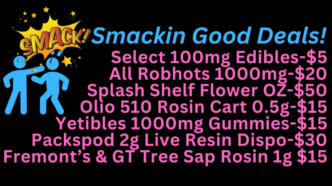 Ripple Cannabis Co Will Smith Wednesday PLUS NOW Open Sunday's!