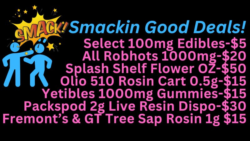 Ripple Cannabis Co Will Smith Wednesday PLUS NOW Open Sunday's!