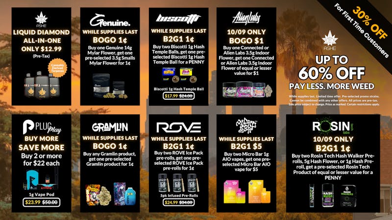 ASHE Society - Pomona $1 DEALS & MORE - BLAZIN' 🔥 DEALS UP TO 60% OFF