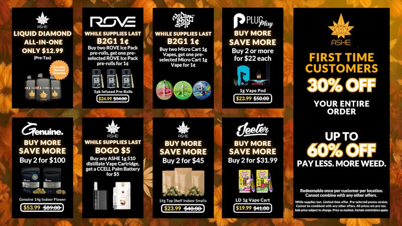 ASHE Society - Pomona $1 DEALS & MORE - BLAZIN' 🔥 DEALS UP TO 60% OFF