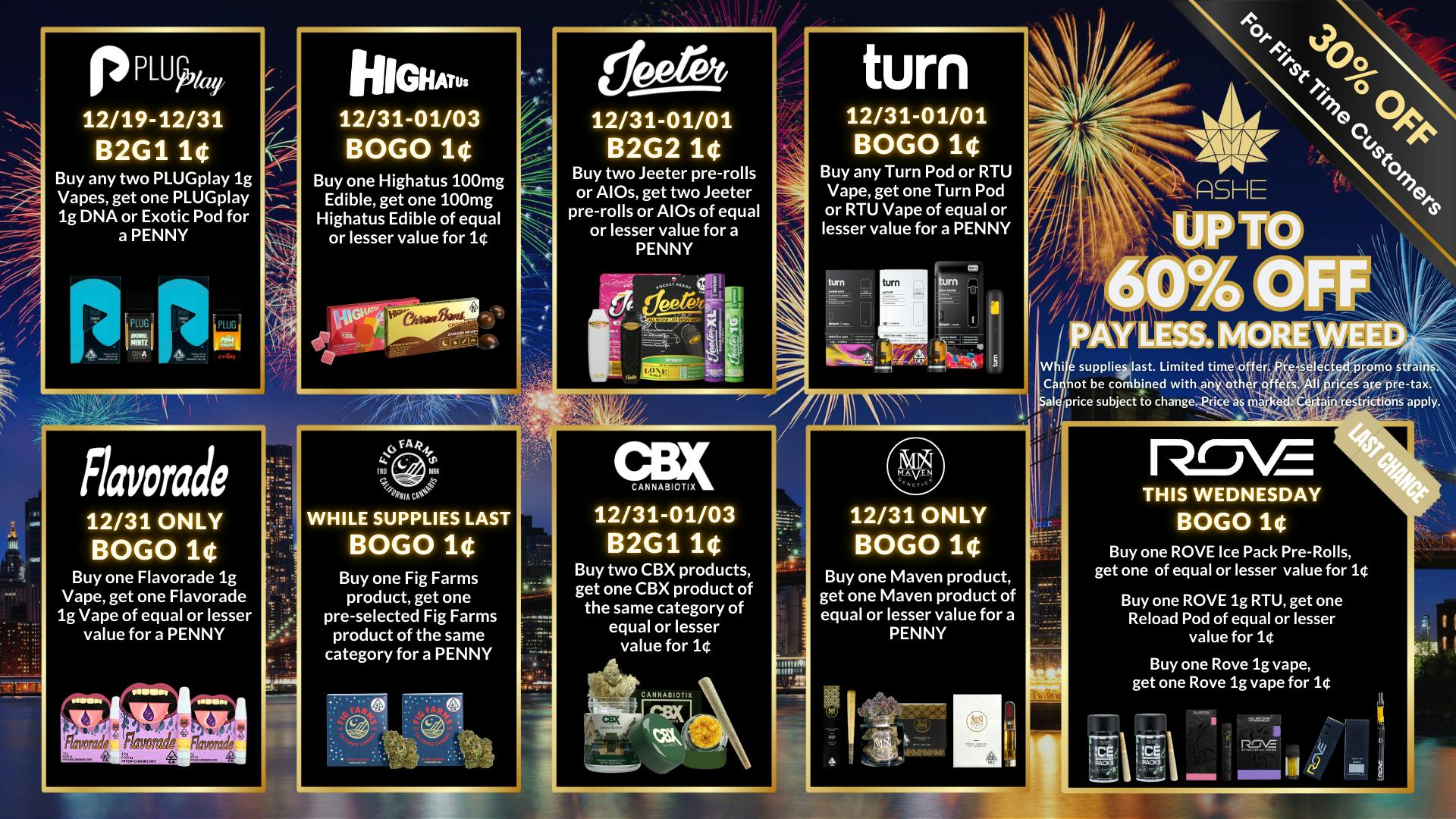 ASHE Society - Pomona $1 DEALS & MORE - BLAZIN' 🔥 DEALS UP TO 60% OFF