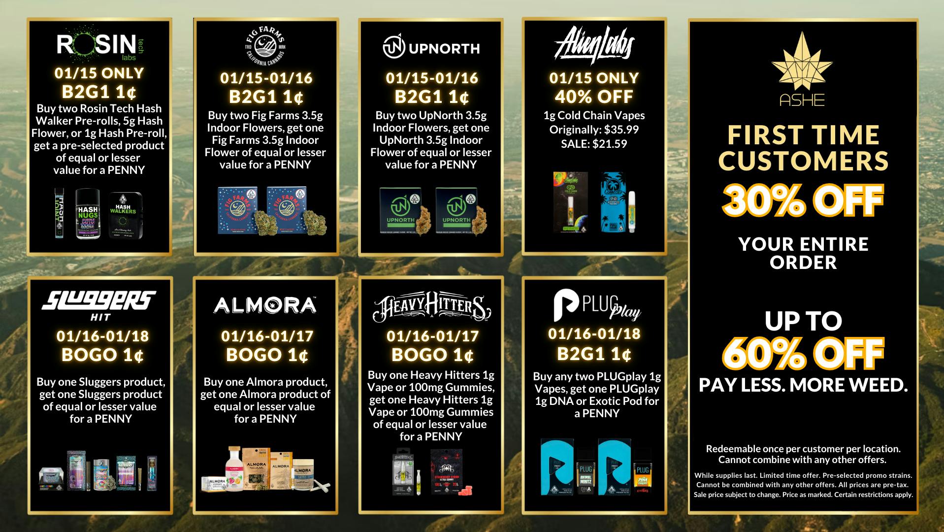 ASHE Society - Pomona $1 DEALS & MORE - BLAZIN' 🔥 DEALS UP TO 60% OFF