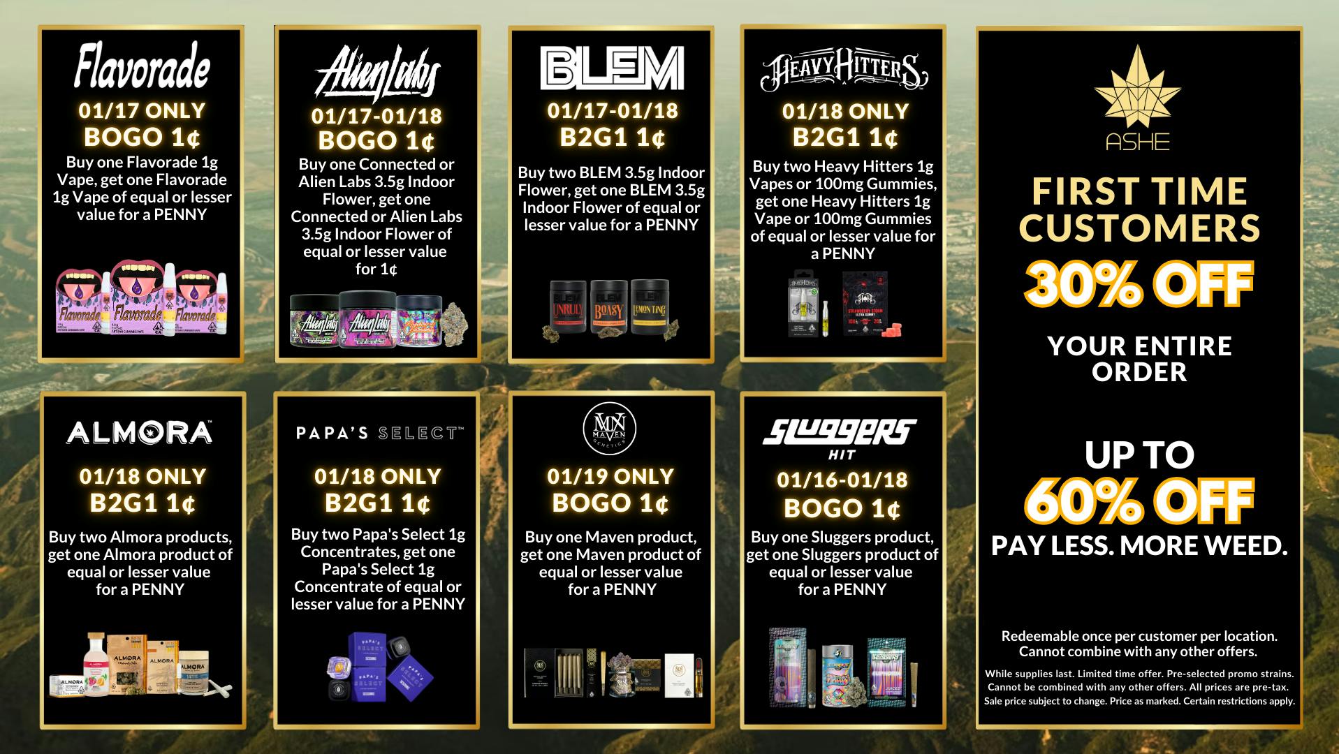 ASHE Society - San Bernardino $1 DEALS & MORE - BLAZIN' 🔥 DEALS UP TO 60% OFF