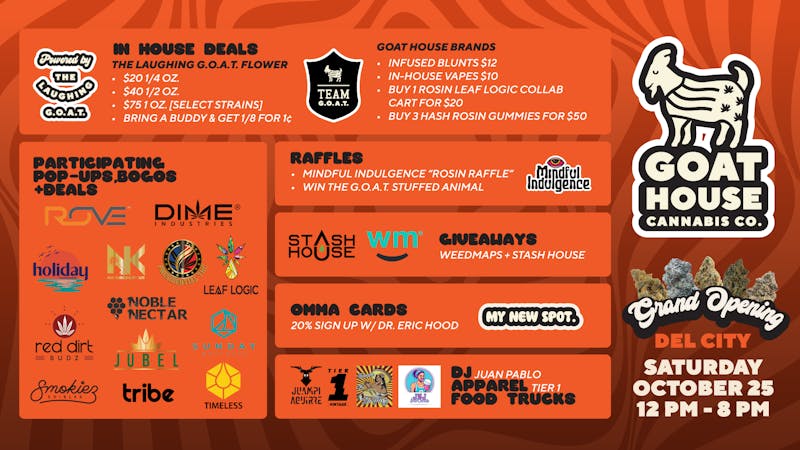 Goat House - Del City DEL CITY GRAND OPENING EVENT