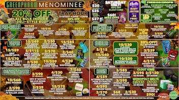 Green Pharm Menominee - Rec - 🤑DAILY SAVINGS!🤑