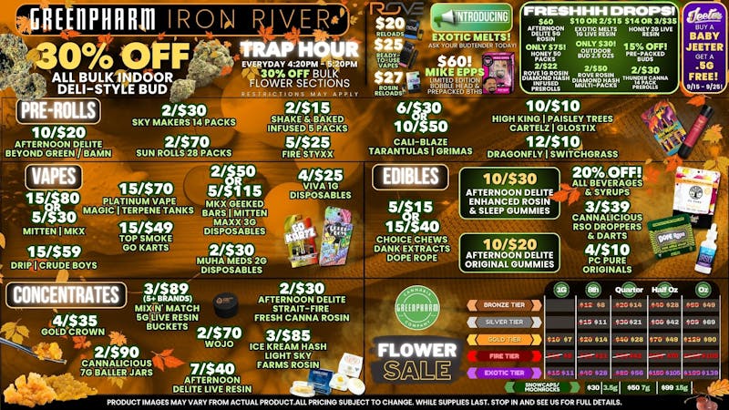 Green Pharm Iron River - Rec - Now Open! 🤑DAILY SAVINGS!🤑
