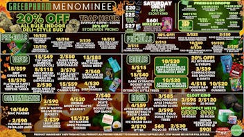 Green Pharm Menominee - Rec - 💥DAILY DOORBUSTERS!!!💥