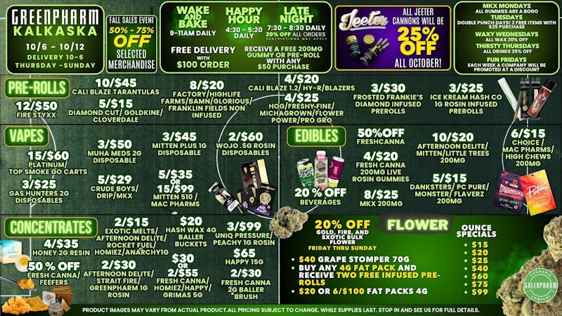 Green Pharm - Kalkaska - Recreational & Medical 💥Daily Savings💥