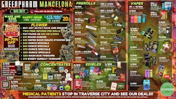 Green Pharm - Mancelona -Recreational 💥Daily Savings💥