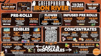 Green Pharm Iron River - Rec - Now Open! 👻🎃HAPPY HALLOWEEN!🎃👻