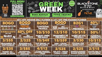 Green Pharm Menominee - Rec - 🤑GREEN WEEK DOORBUSTERS EVERYDAY!!!!🤑