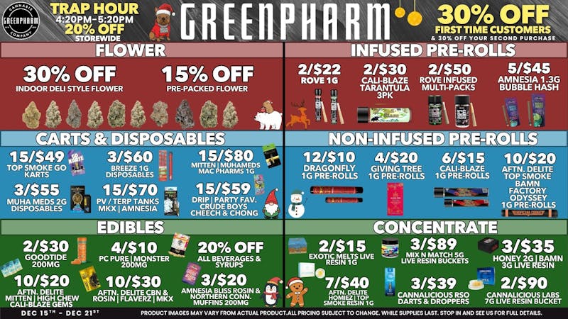 Green Pharm Iron River - Rec - Now Open! 🎄12 DAYS OF SAVINGS EVENT!🎄