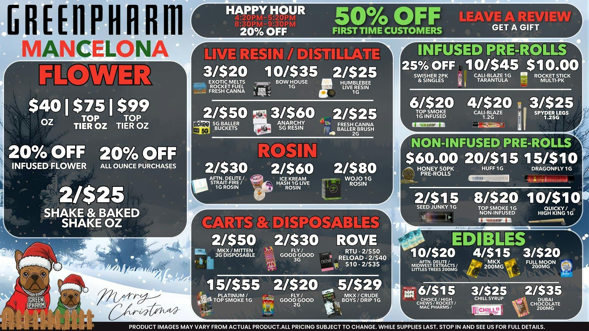 Green Pharm - Mancelona -Recreational 🎄Merry Christmas !!🎄