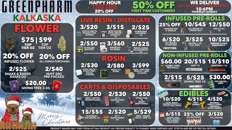 Green Pharm - Kalkaska - Recreational & Medical 🎄Merry Christmas !!🎄