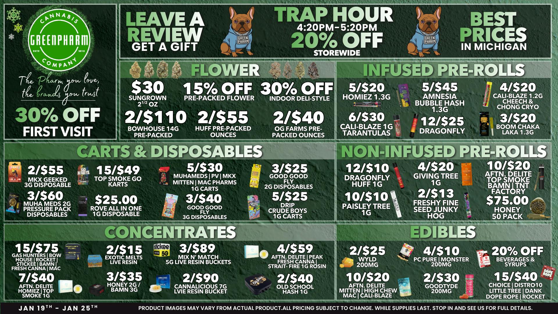 Green Pharm Iron River - Rec - Now Open! 💥DAILY BLOWOUTS!💥