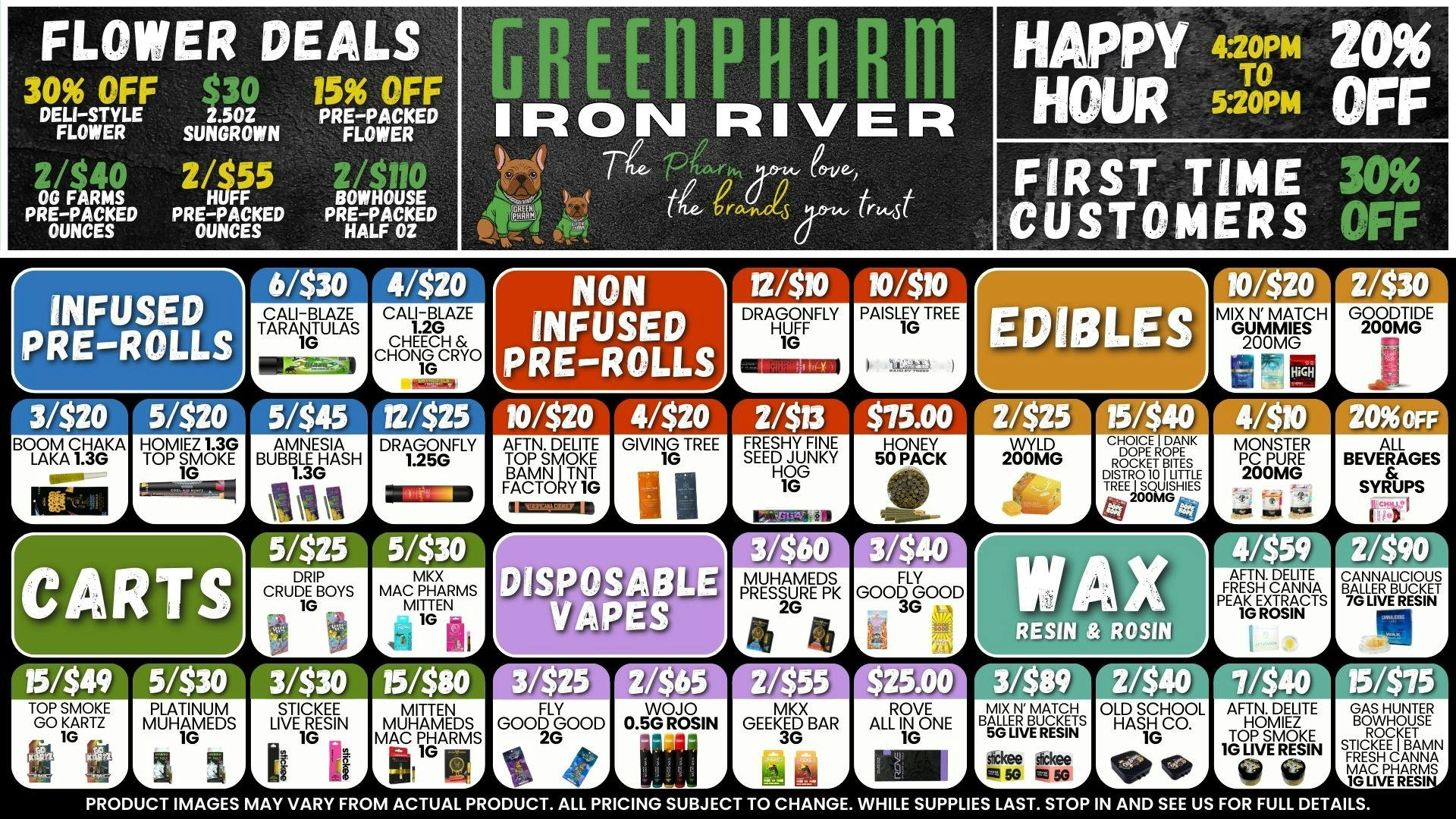 Green Pharm Iron River - Rec - Now Open! 🔥🥵WARM UP W/ HOT SAVINGS!!!🥵🔥