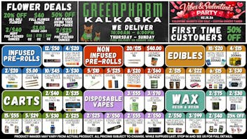 Green Pharm - Kalkaska - Recreational & Medical 50% OFF FOR FIRST TIME CUSTOMERS 🤩😍